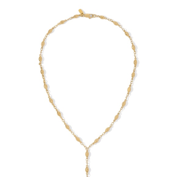 Vanessa Mooney Gold and Silver Cross Necklace - Picture 5 of 8